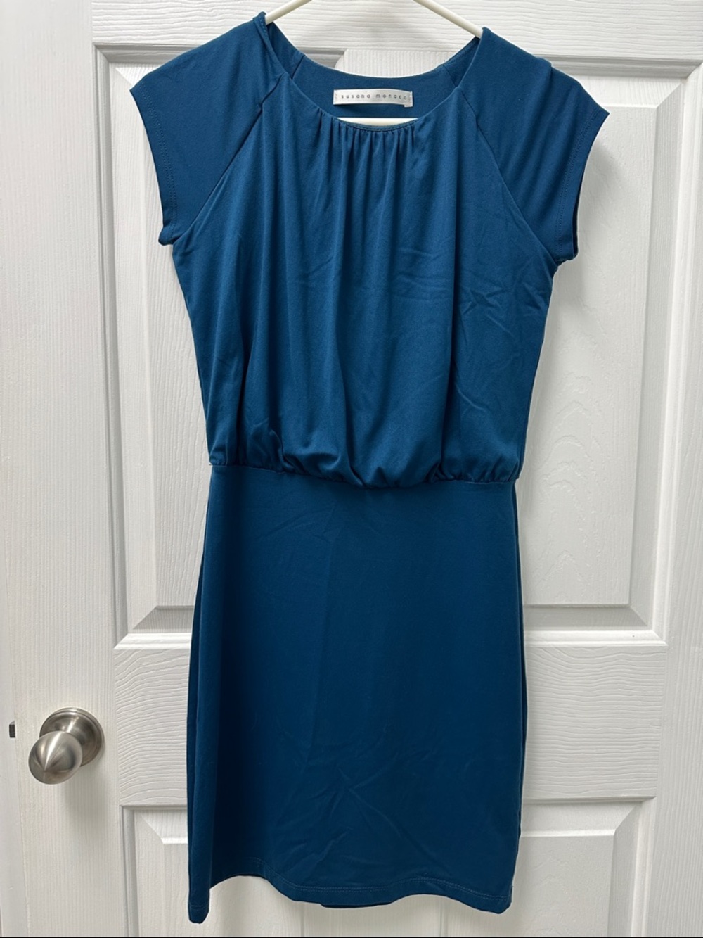 Susana Monaco Womens Ruched Bodycon Party Stretch Mini Dress Size XS